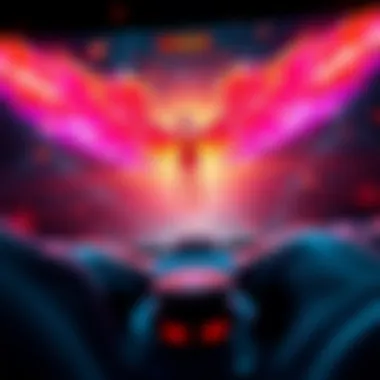 User interface of Rise of Eros highlighting user experience