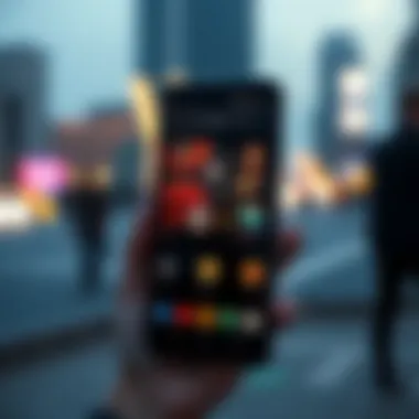 Android device displaying Shamiko interface