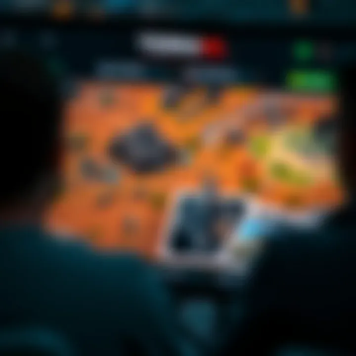 Strategic Engagement A captivating screenshot of the game's interface, highlighting strategic elements and resource management.