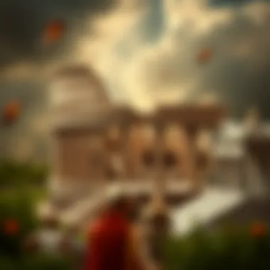 Visual representation of social hierarchies in Roman society