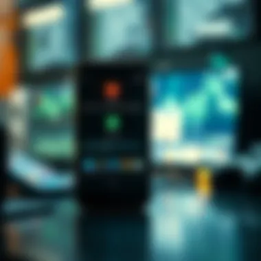 Graphic representing user experience enhancement through modified apps