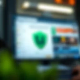 uTorrent Lite user interface showcasing key features