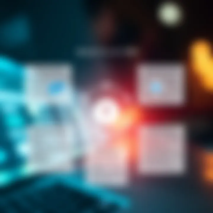 Diagram illustrating the benefits of using a VPN for online privacy.