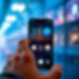 Dynamic interface showcasing Widgets OS 17 features