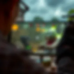 Zombie Warcana Mod APK interface showcasing gameplay enhancements